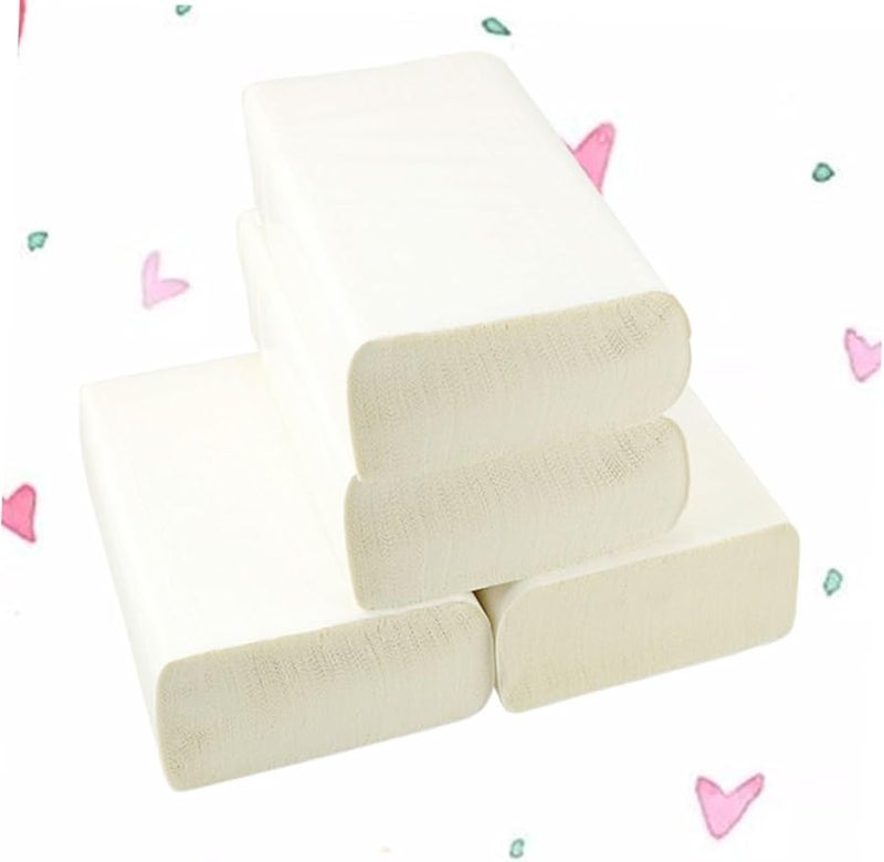 Yardwe Thickened Paper Towels 4 Rolls Oil Absorbent Kitchen Tissue For Home Office - Image 5